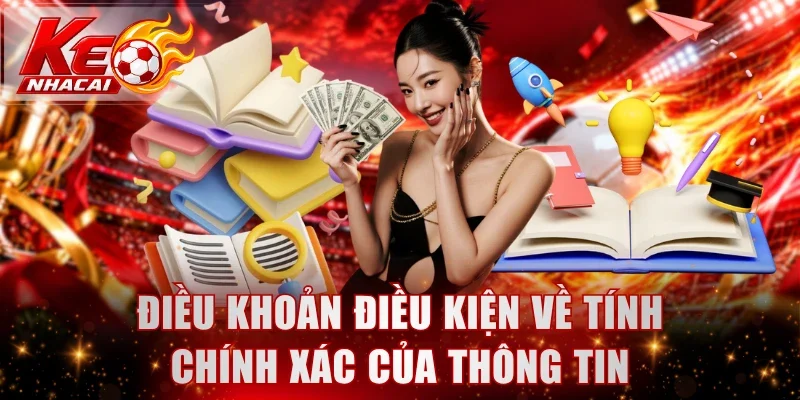 Điều khoản điều kiện về tính chính xác của thông tin